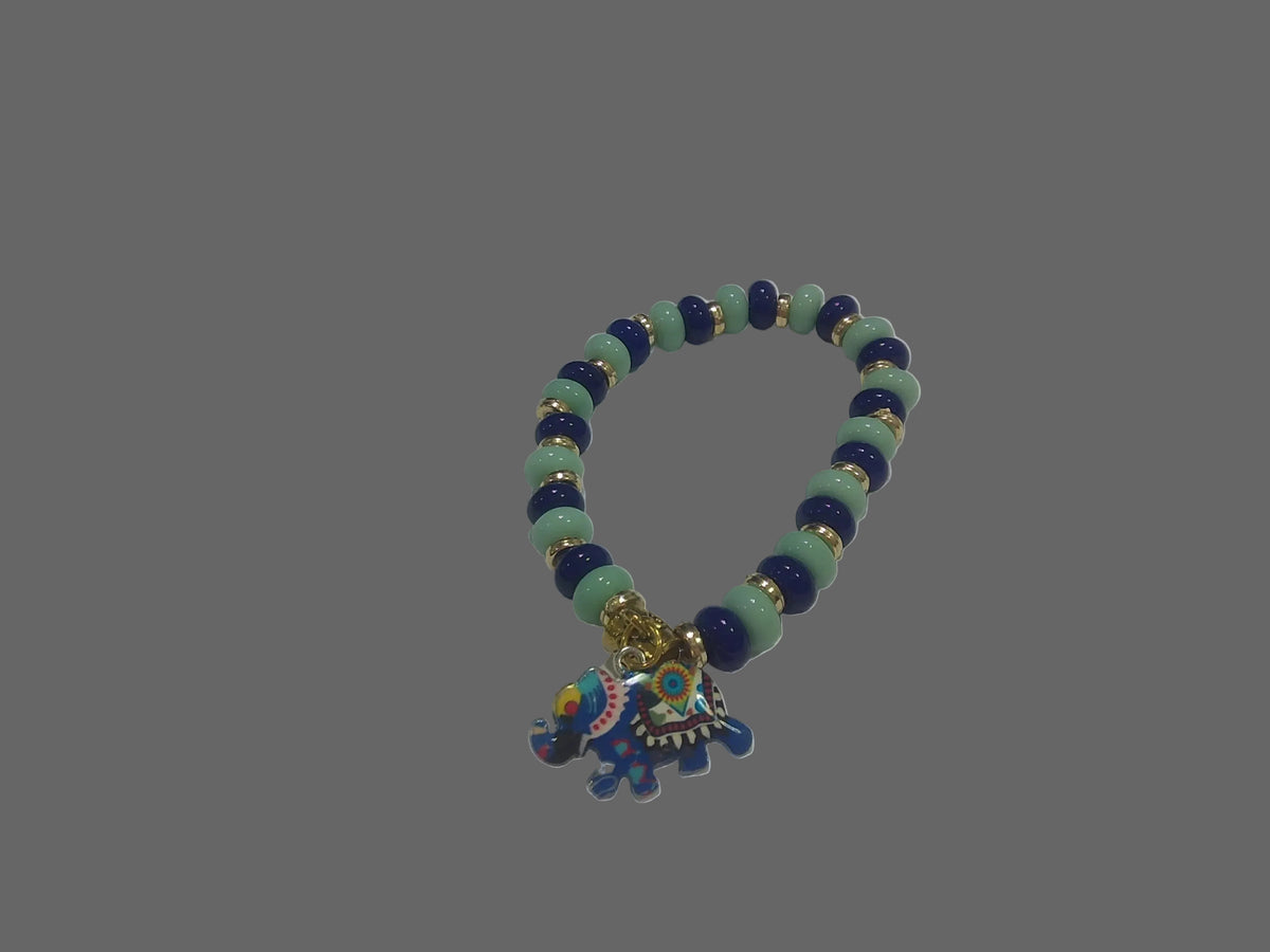 Handmade bracelet with charm