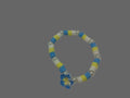 Clay bead bracelet