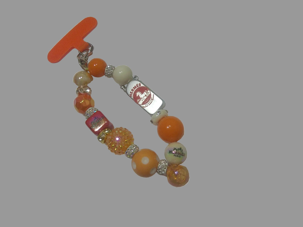Beaded phone charm