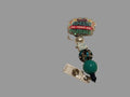 Beaded ID Badge