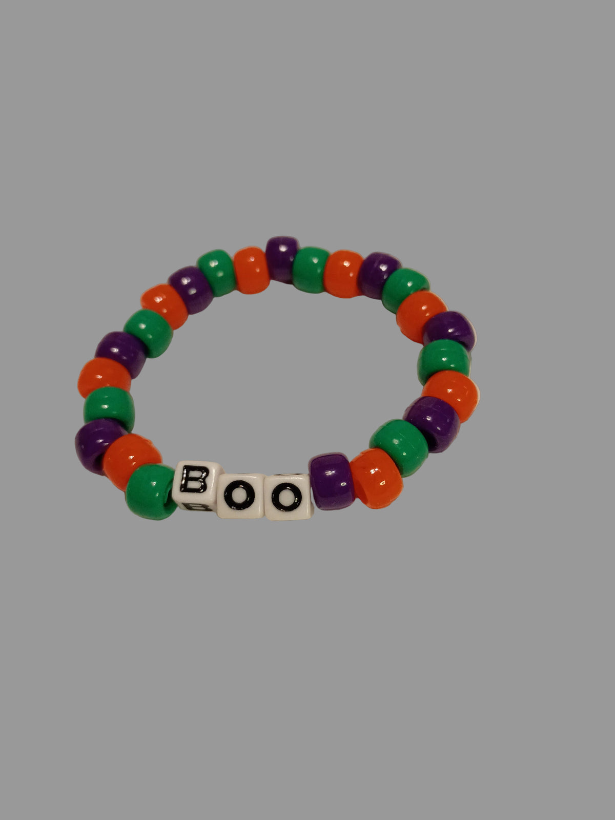 Boo Halloween bracelet