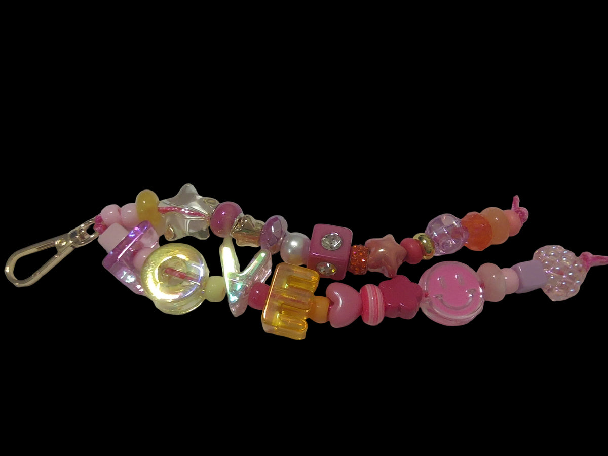 Colorful Solid Bag Charm